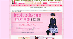 Desktop Screenshot of lolitadress.co.uk