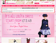 Tablet Screenshot of lolitadress.co.uk
